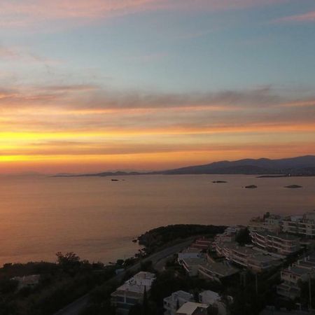 Saronida Summer Studio With Breathtaking View ลาโกนิสซี ภายนอก รูปภาพ