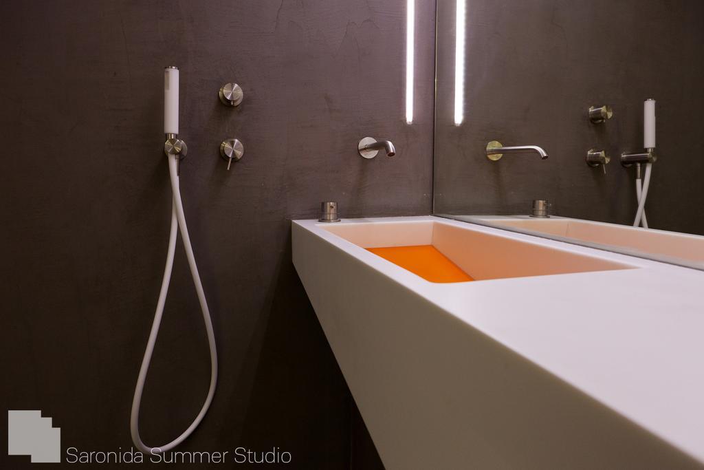 Saronida Summer Studio With Breathtaking View ลาโกนิสซี ภายนอก รูปภาพ