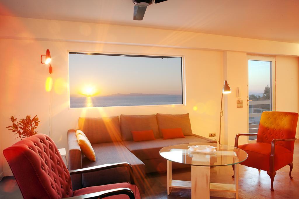Saronida Summer Studio With Breathtaking View ลาโกนิสซี ภายนอก รูปภาพ