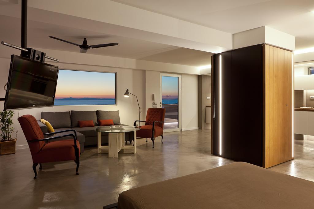 Saronida Summer Studio With Breathtaking View ลาโกนิสซี ภายนอก รูปภาพ