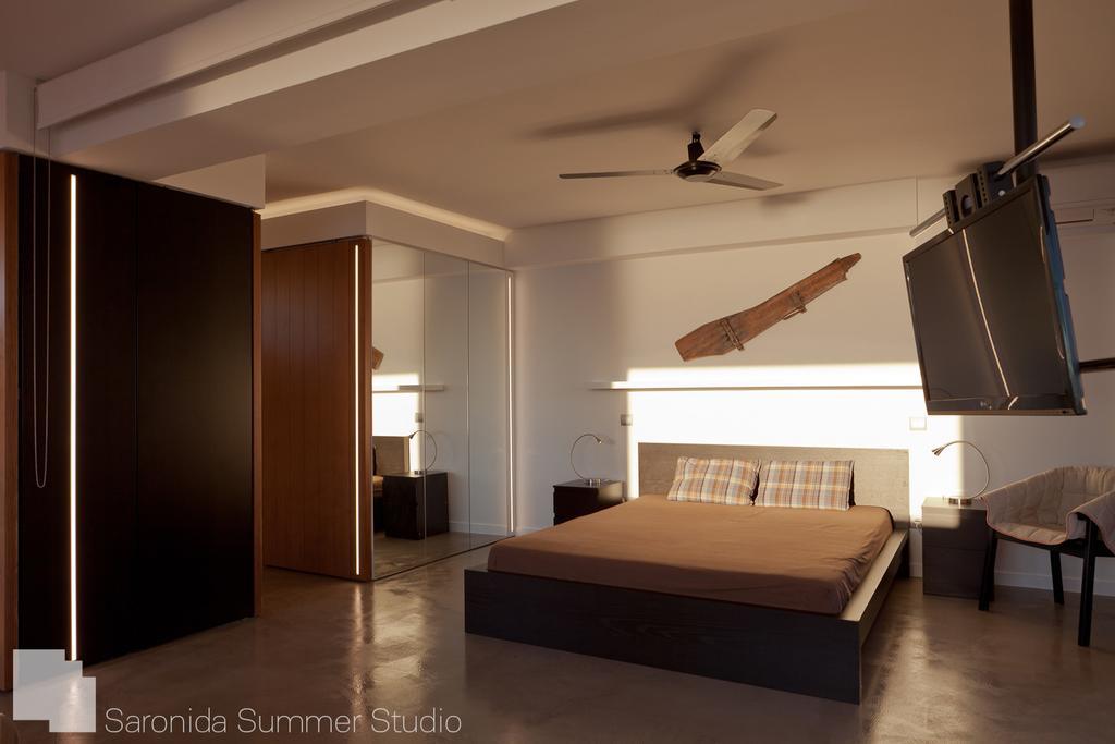 Saronida Summer Studio With Breathtaking View ลาโกนิสซี ภายนอก รูปภาพ