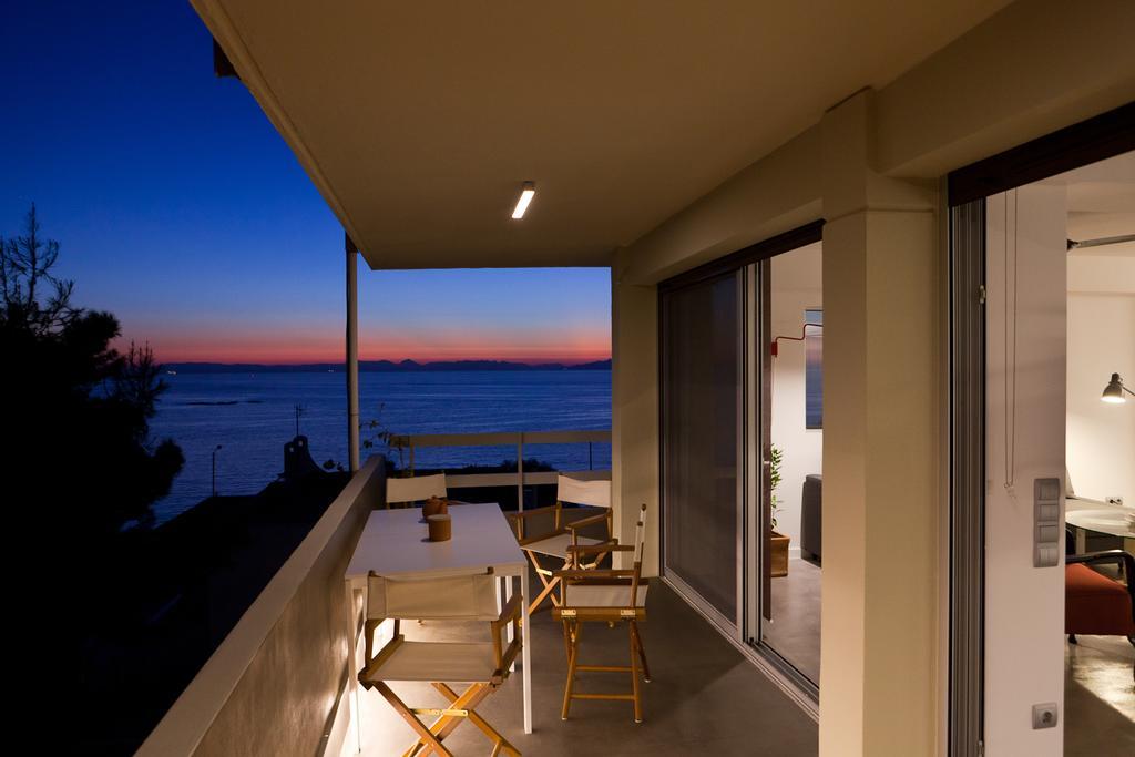 Saronida Summer Studio With Breathtaking View ลาโกนิสซี ภายนอก รูปภาพ