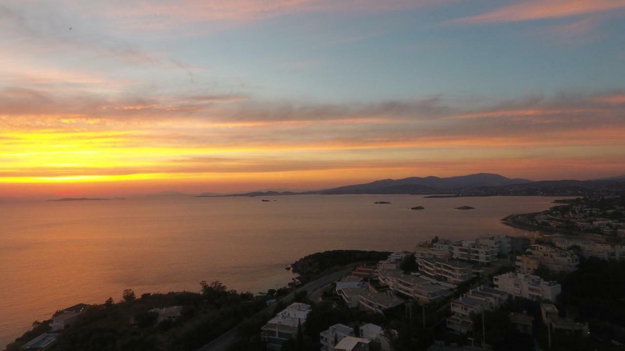 Saronida Summer Studio With Breathtaking View ลาโกนิสซี ภายนอก รูปภาพ